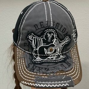 True religion Trucker hat.